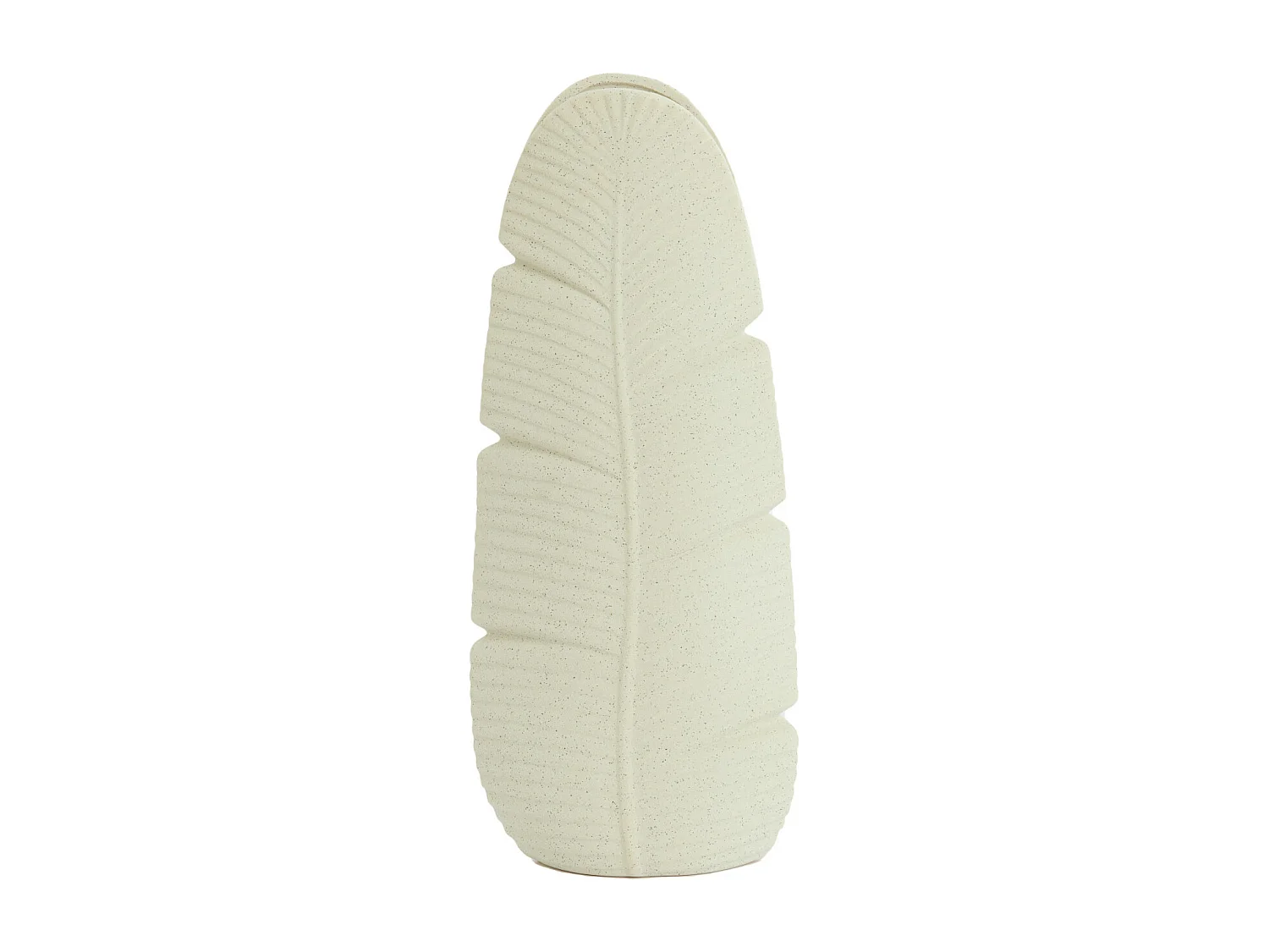 Vase LOU - 16x10x38,5cm - Blanc