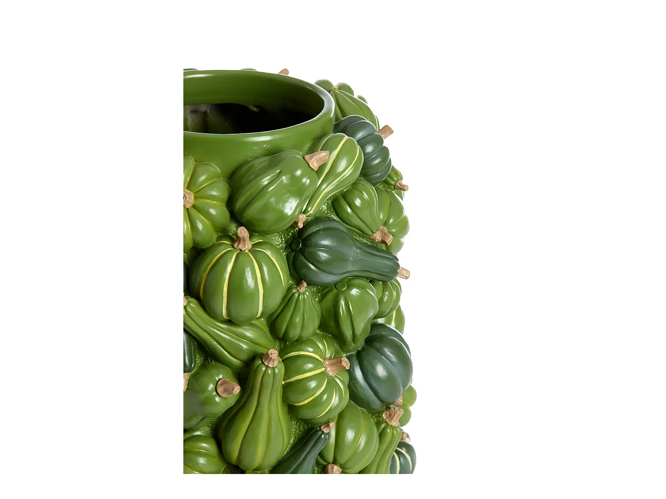 Vase CITROUILLE - Ø27,5x49cm - Vert