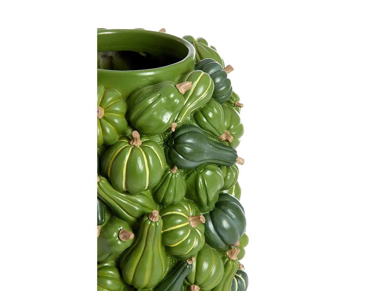 Vase CITROUILLE - Ø27,5x49cm - Vert