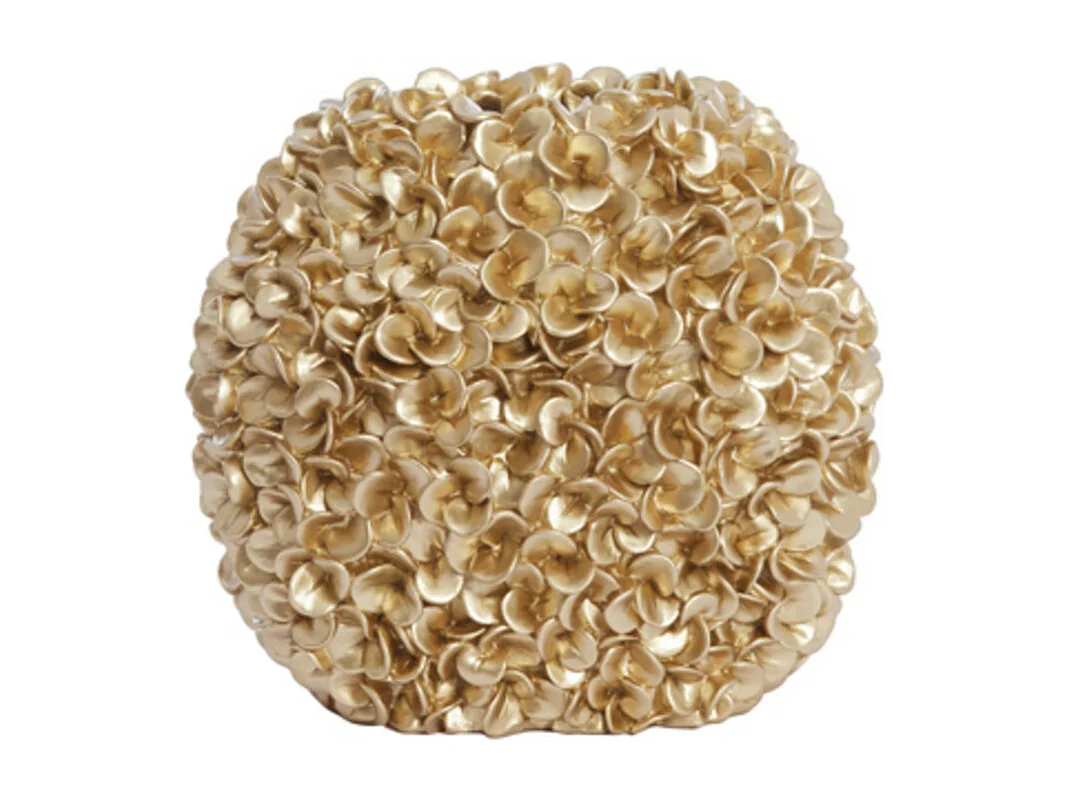 Vase PHYLIA - 31,5x17x28cm - Or