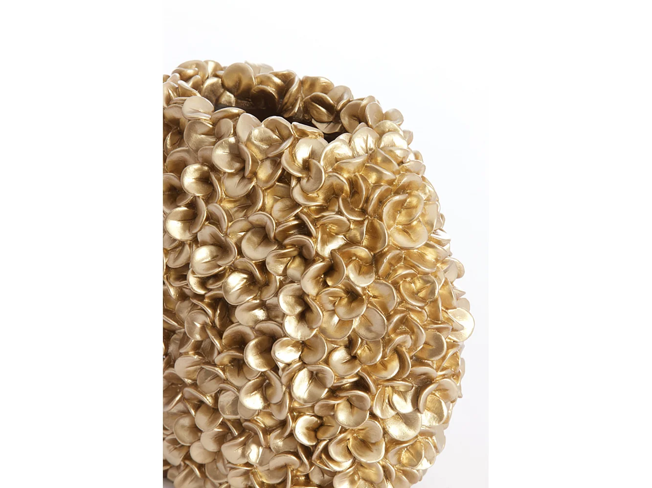 Vase PHYLIA - 31,5x17x28cm - Or