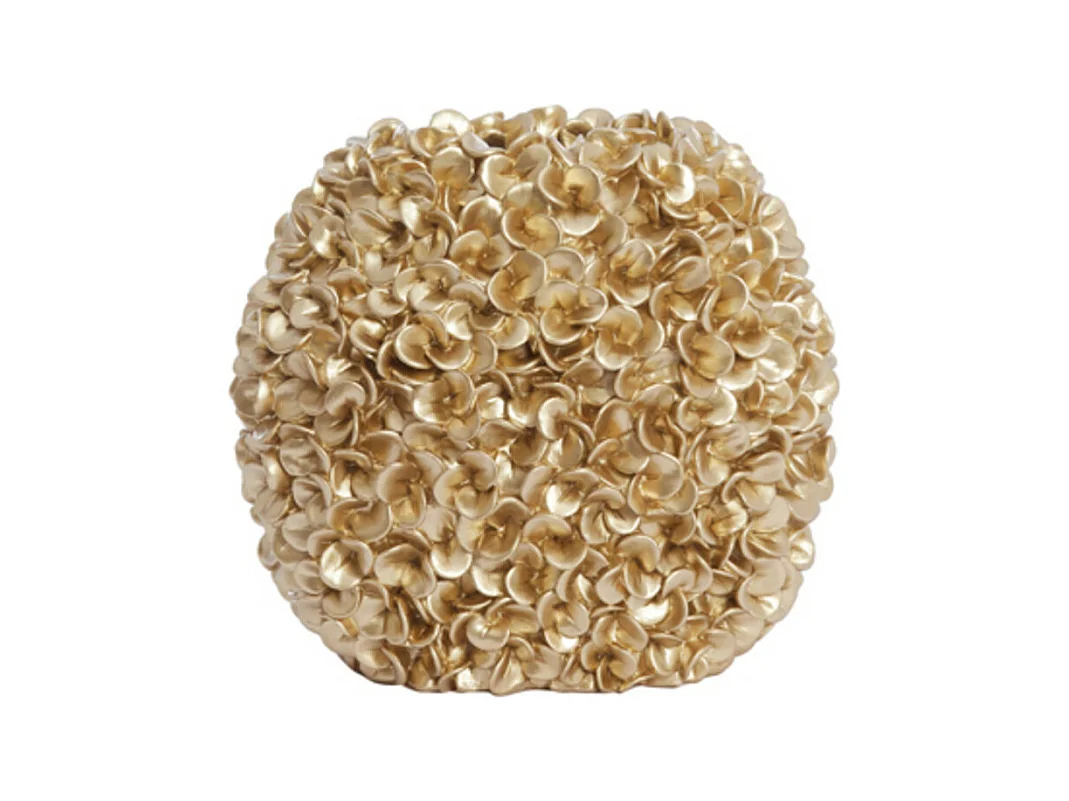 Vase PHYLIA - 31,5x17x28cm - Or