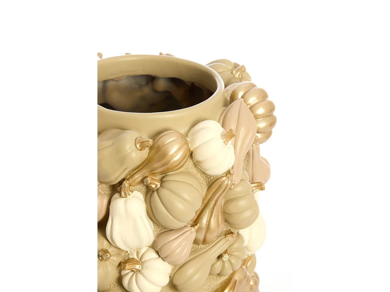 Vase CITROUILLE - Ø27,5x49cm - Marron