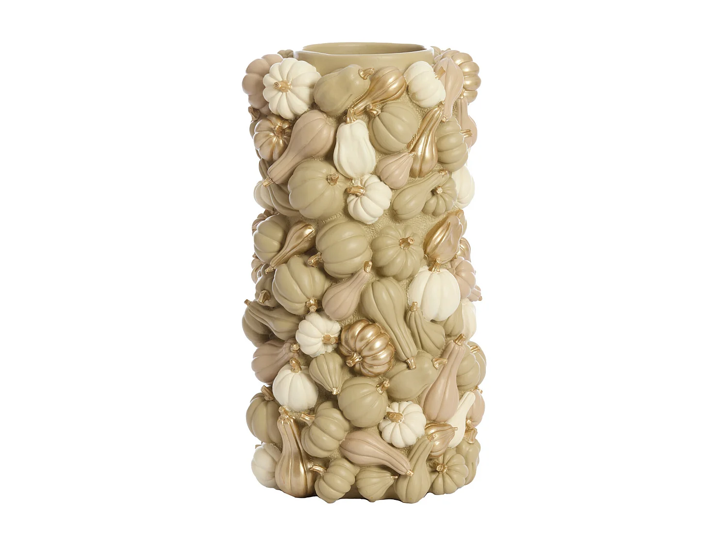 Vase CITROUILLE - Ø27,5x49cm - Marron