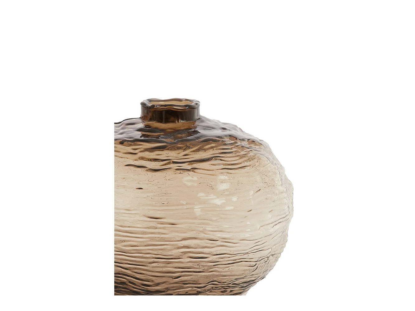Vase GAZZO - Ø29x24cm - Gris