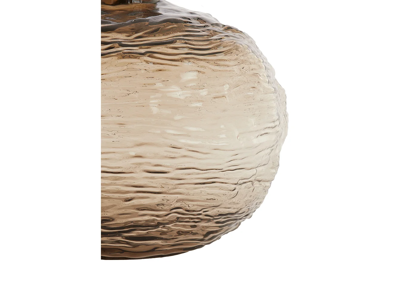 Vase GAZZO - Ø29x24cm - Gris