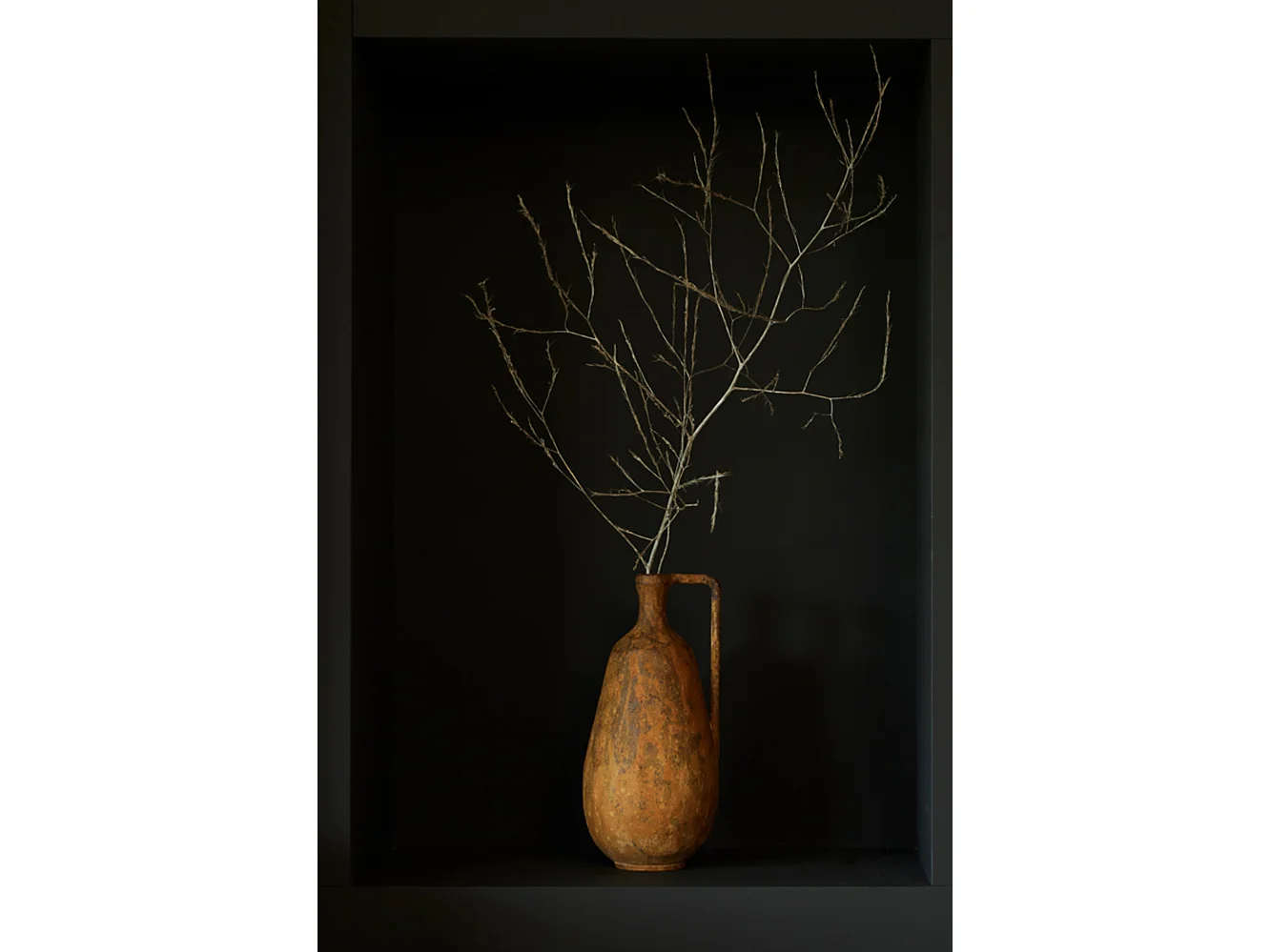 Vaas OSTRA - 17x16.5x35cm - Bruin