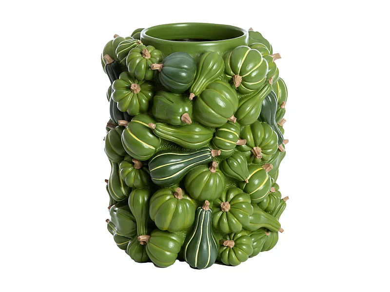 Vase CITROUILLE - Ø27,5x33cm - Vert