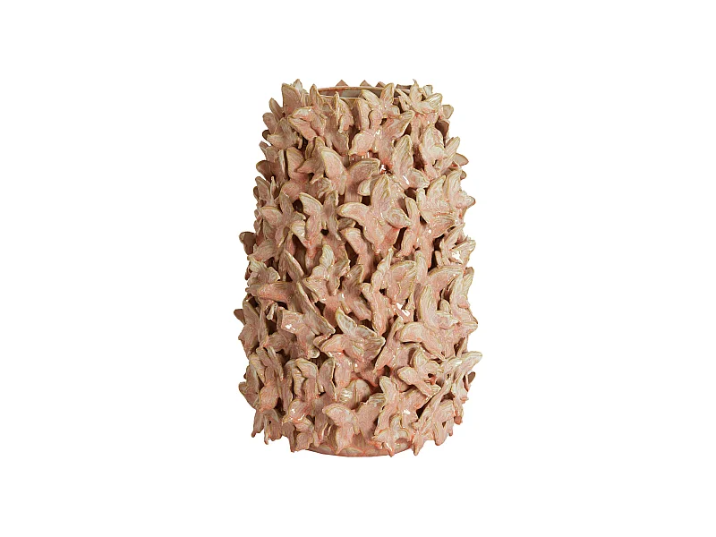 Vase MARIPOSA - Ø23x36,5cm - Rosa