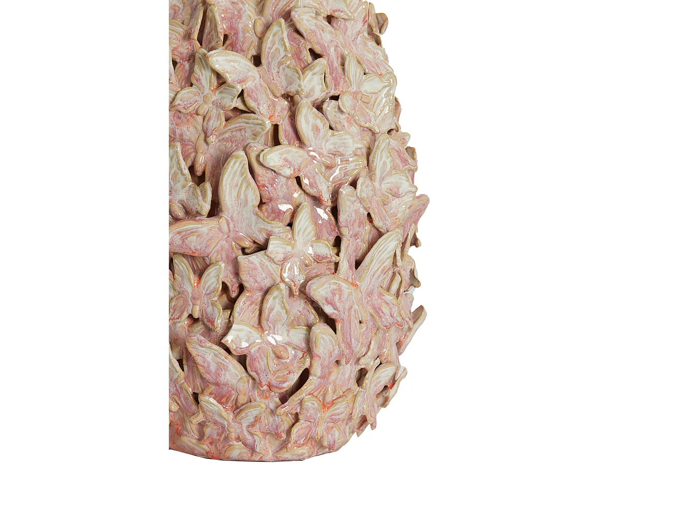 Vase MARIPOSA - Ø23x36,5cm - Rose