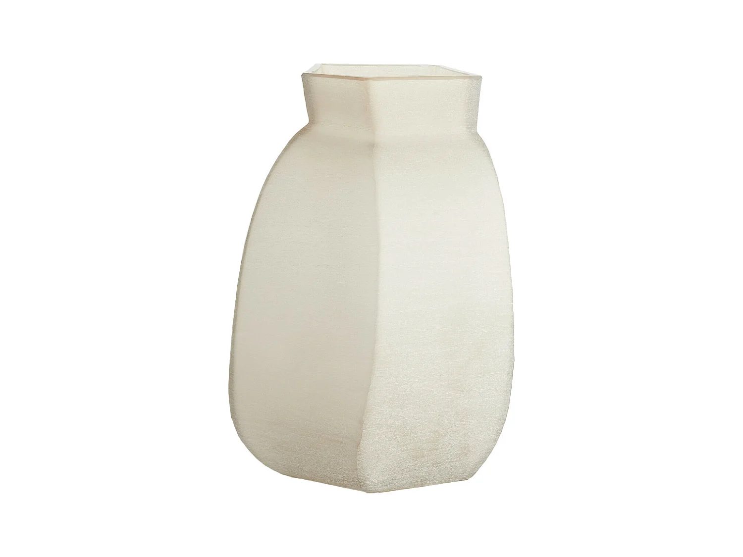 Vase VELIKO - 28x25,5x40cm - Braun