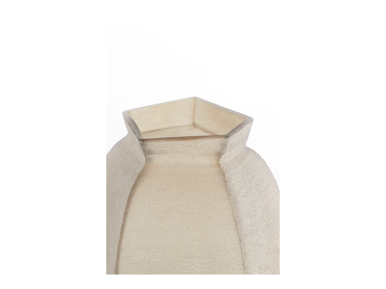 Vase VELIKO - 28x25,5x40cm - Braun