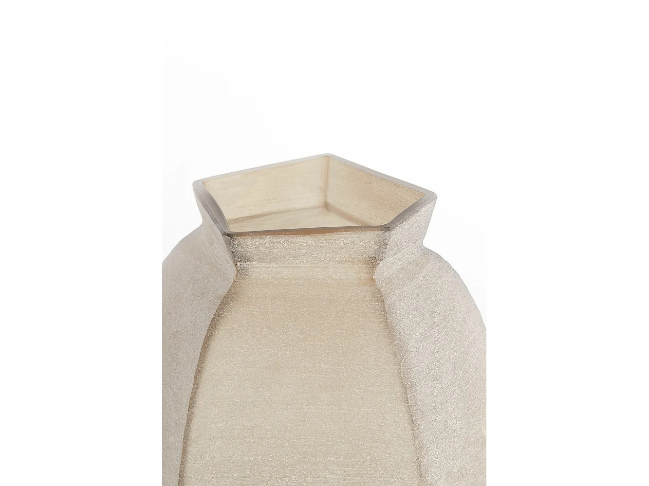 Vase VELIKO - 28x25,5x40cm - Marron