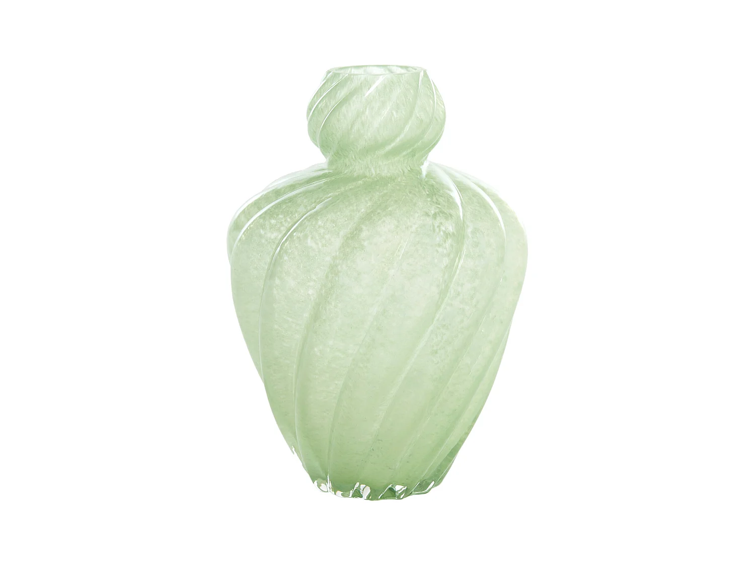 Jarrón ALARBA - Ø21x30cm - Verde