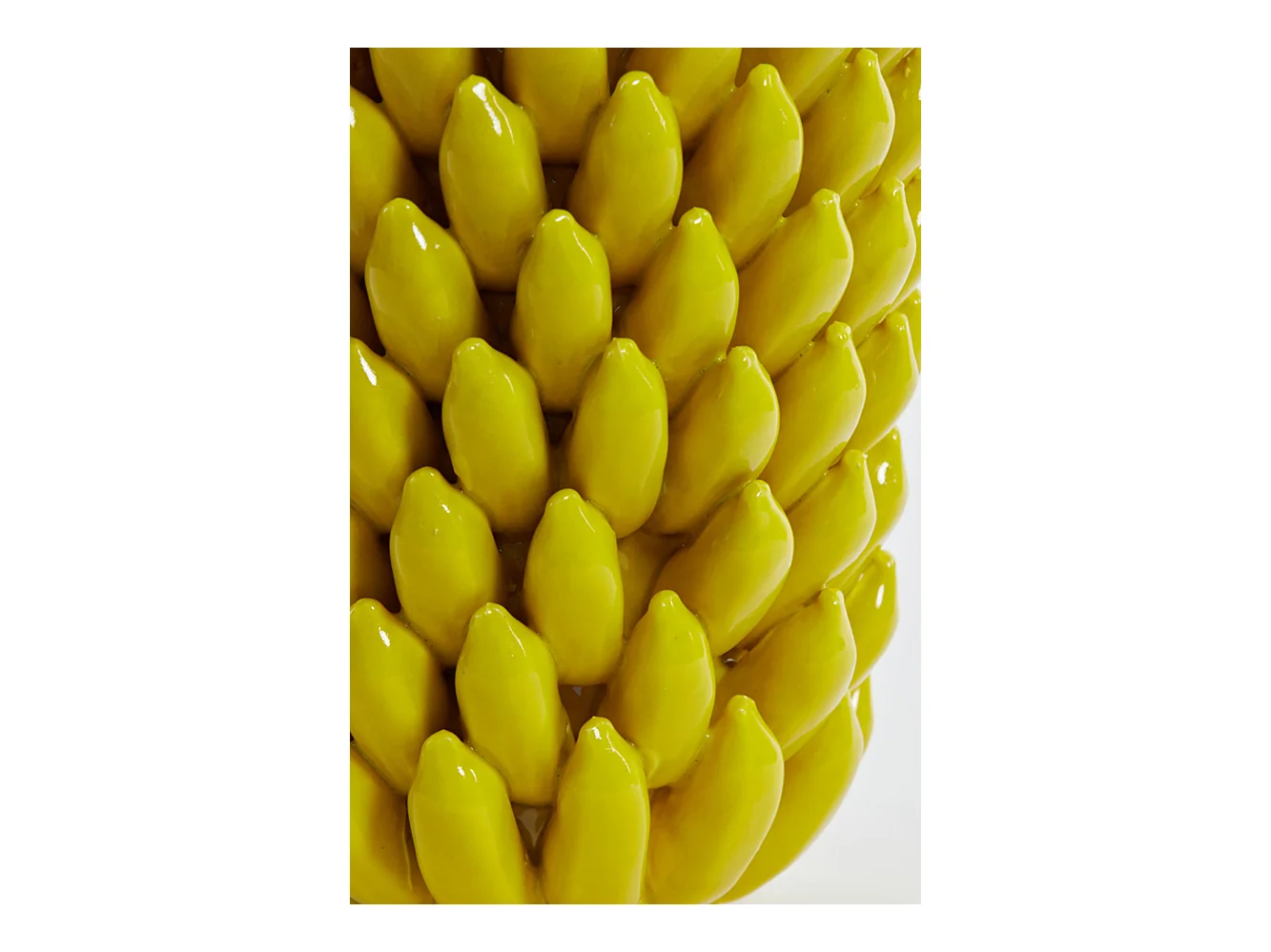 Vase ZITA - Ø25x45cm - Jaune