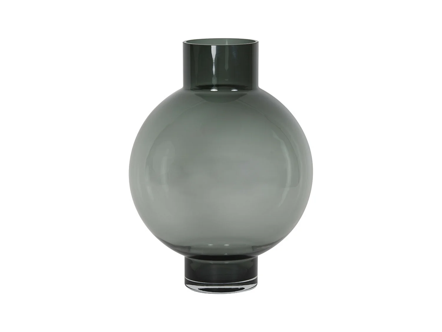 Vase KEISHA - Ø34,5x46cm - Gris