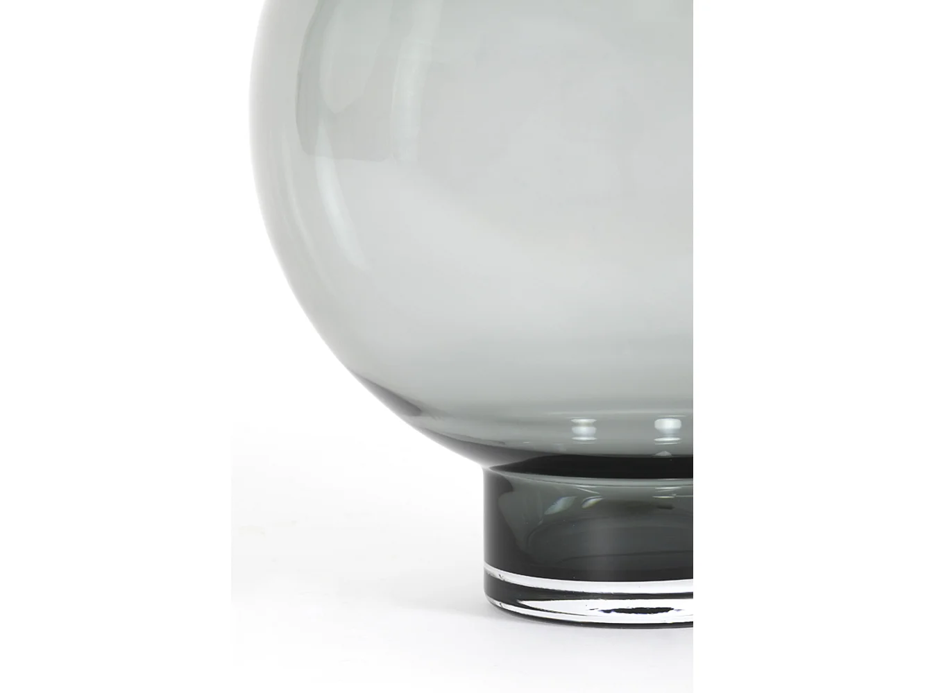 Vase KEISHA - Ø34,5x46cm - Gris