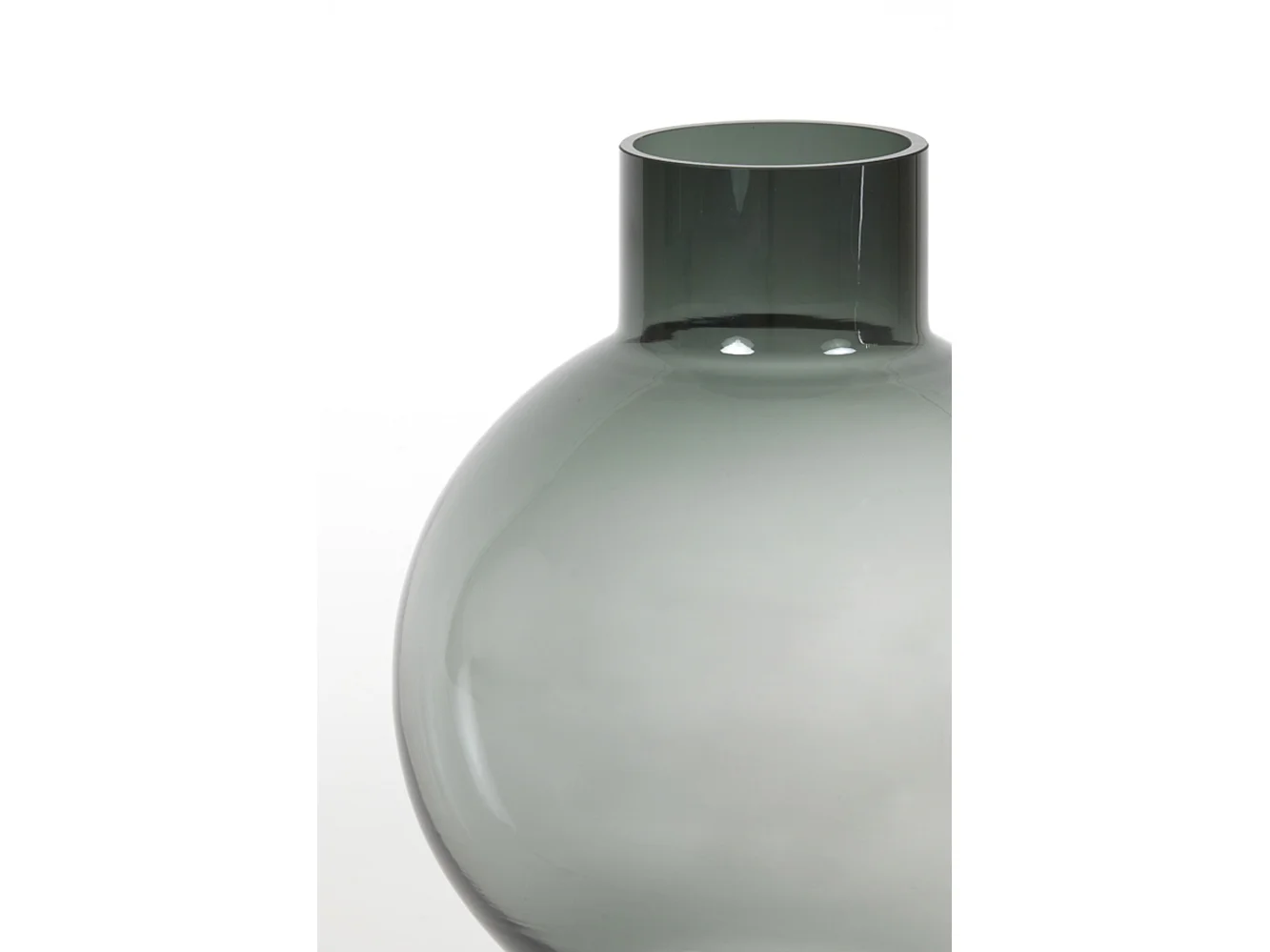 Vase KEISHA - Ø34,5x46cm - Gris