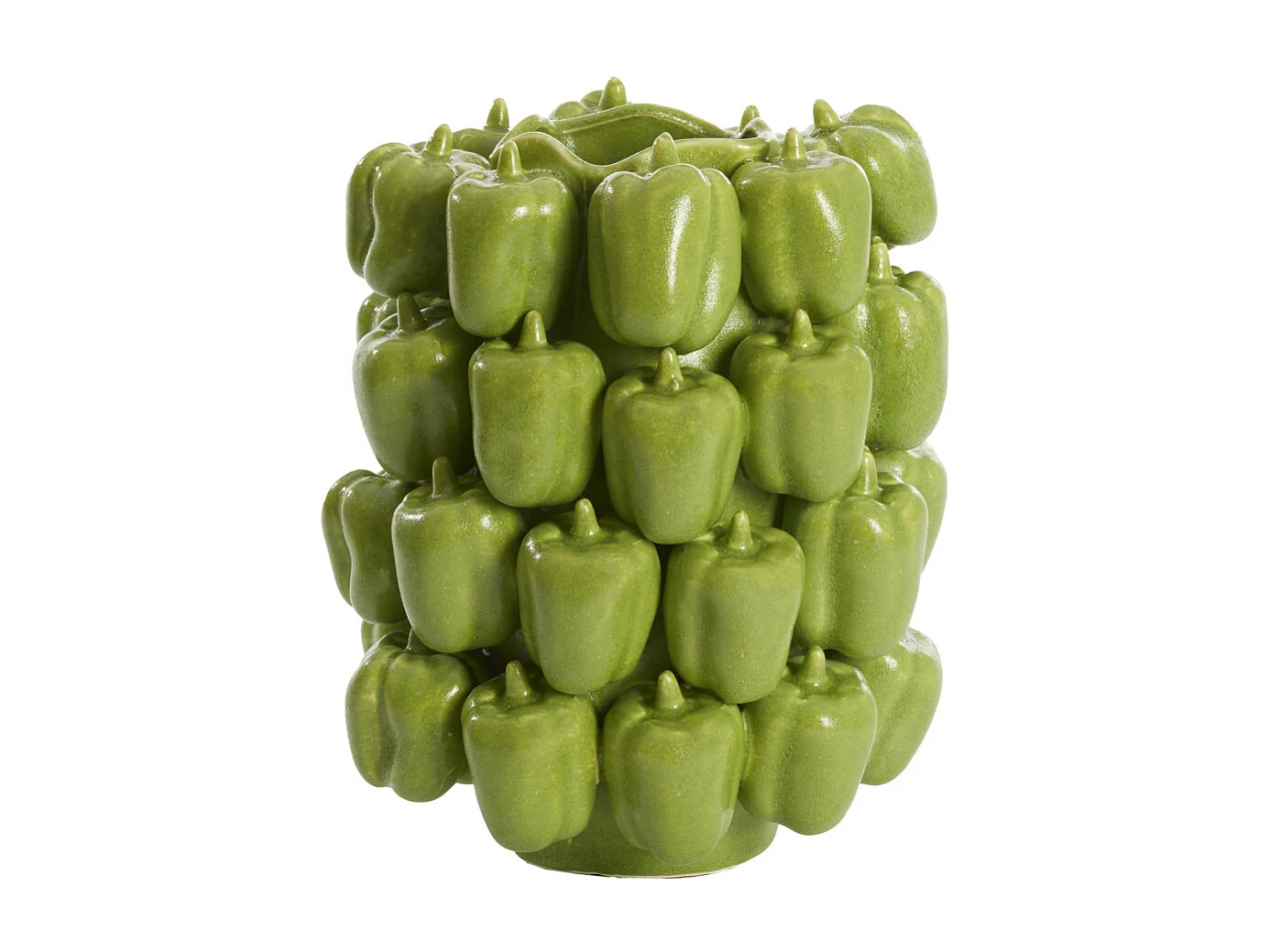 Vase BELLPEPPER - 23,5x23x32,5cm - Vert