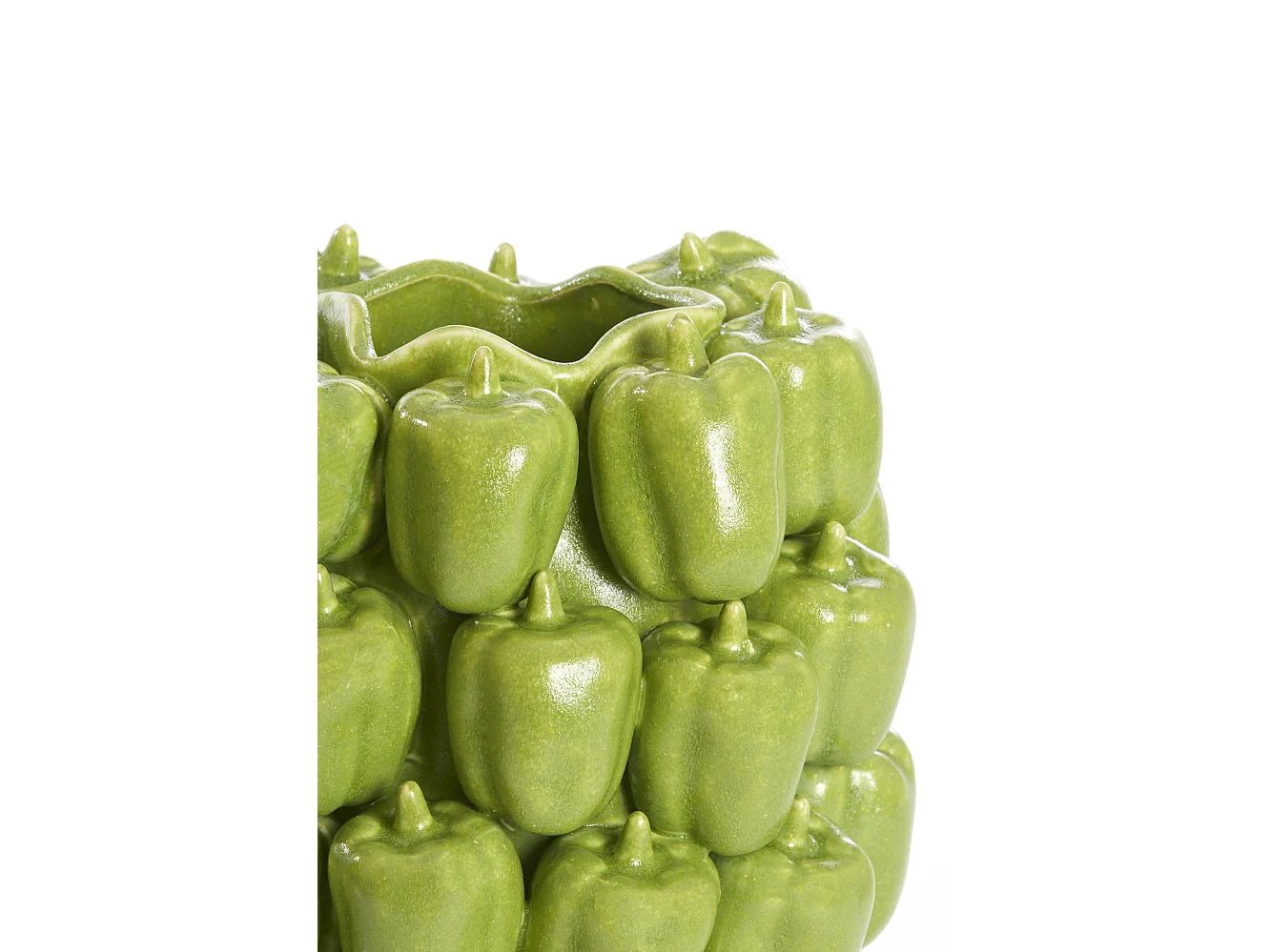 Vase BELLPEPPER - 23,5x23x32,5cm - Vert