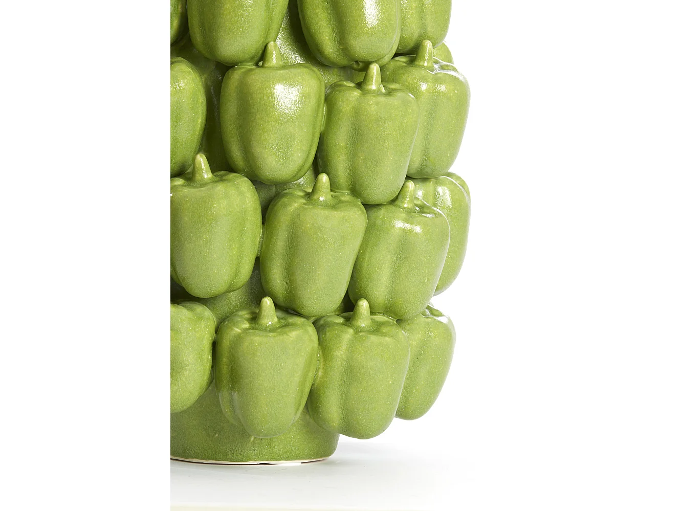Vase BELLPEPPER - 23,5x23x32,5cm - Vert