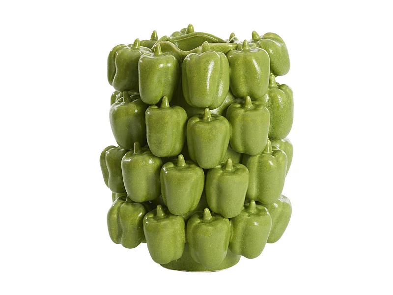 Vase BELLPEPPER - 23,5x23x32,5cm - Vert