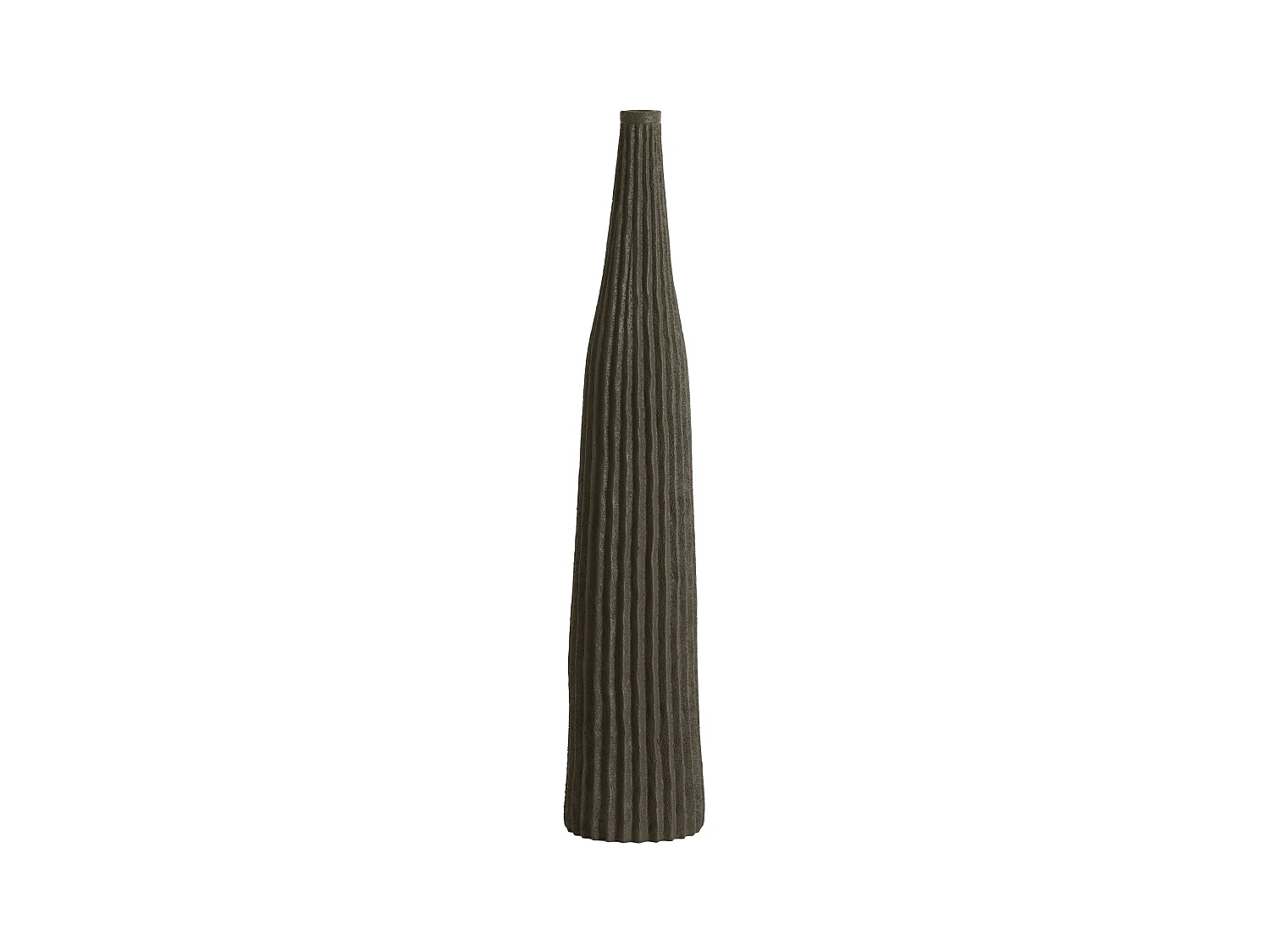Vase NAMPALA - Ø11,5x60cm - Marron