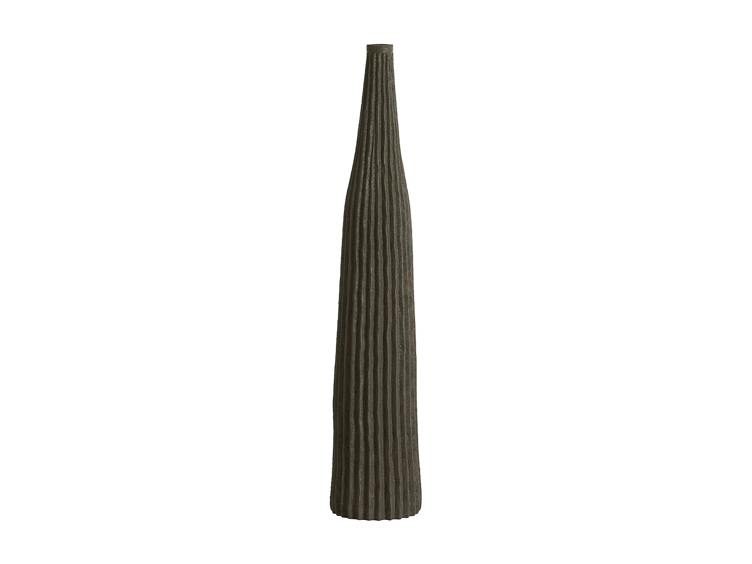 Vase NAMPALA - Ø11,5x60cm - Marron