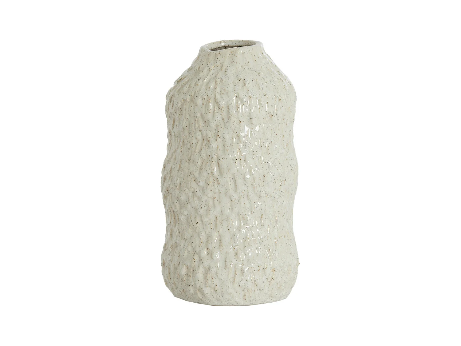 Vase ASOLA - Ø15x28cm - Blanc