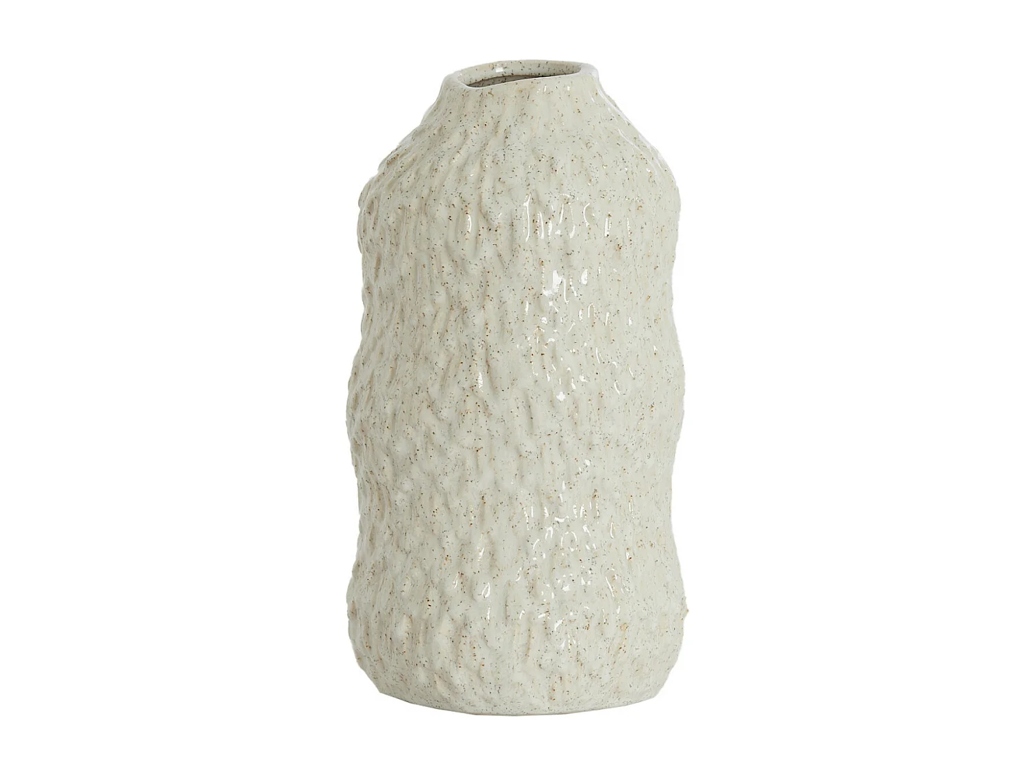 Vase ASOLA - Ø15x28cm - Blanc