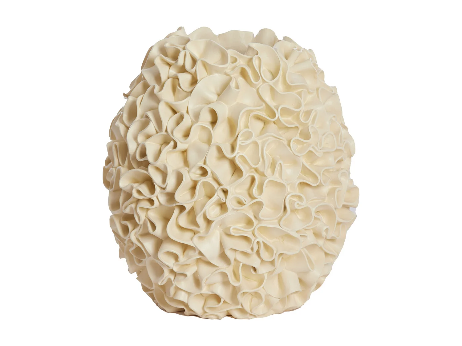 Vase AGELLO - Ø28x29cm - Blanc