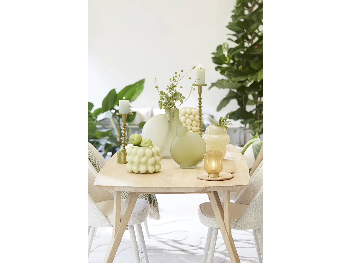 Vase TORNA - 25x13x27,5cm - Vert