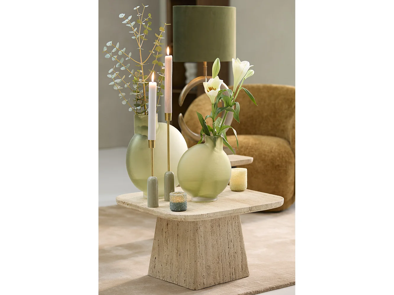 Vaas TORNA - 25x13x27.5cm - Groen