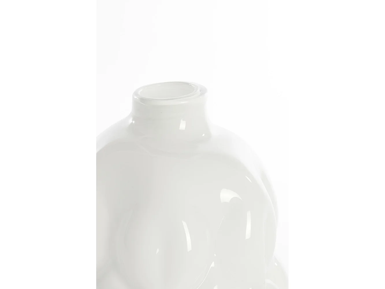 Vase PENYA - Ø29x34cm - Blanc