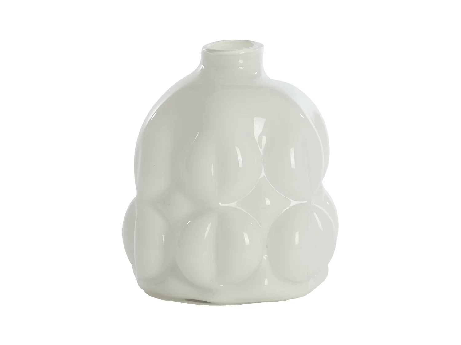Vase PENYA - Ø29x34cm - Blanc