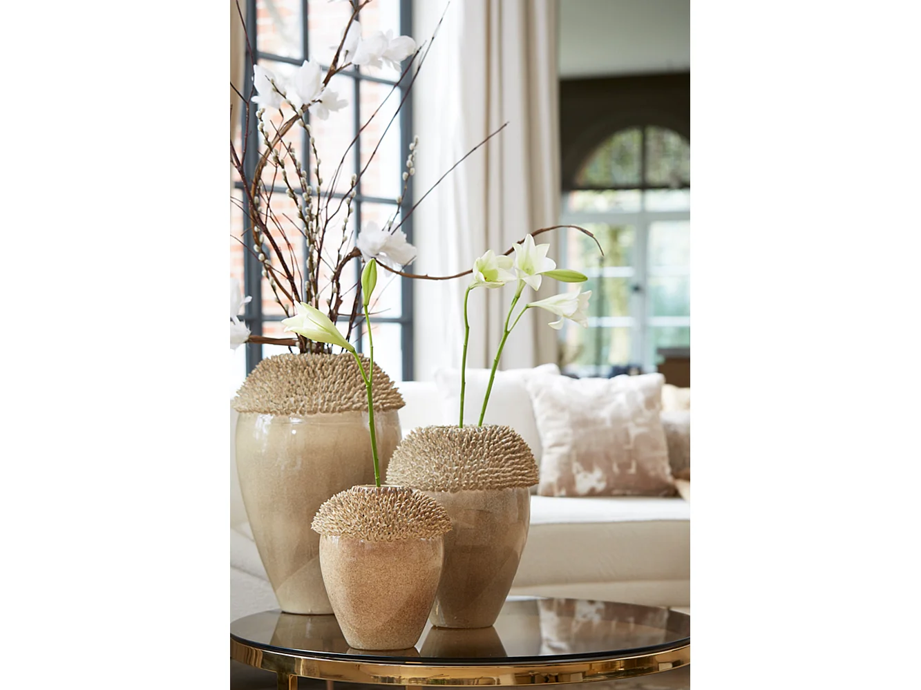 Vase SANGKU - Ø39,5x60cm - Marron