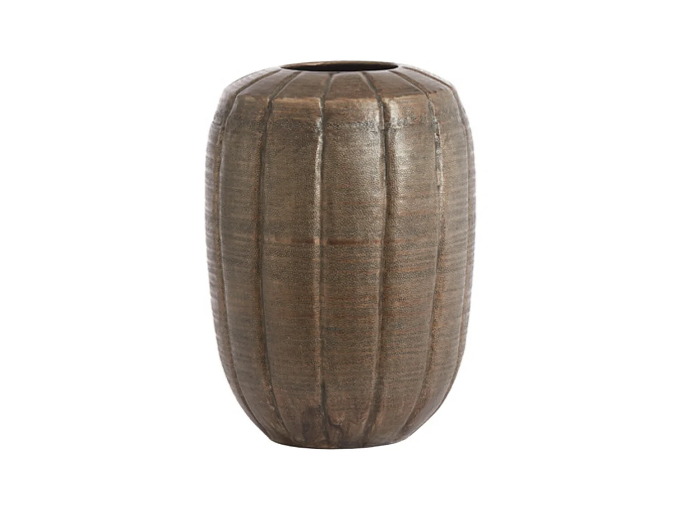 Vase AGNITA - Ø33,5x47cm - Marron