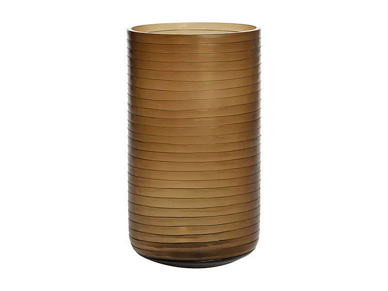 Vase RUMI - Ø22,5x41cm - Marron