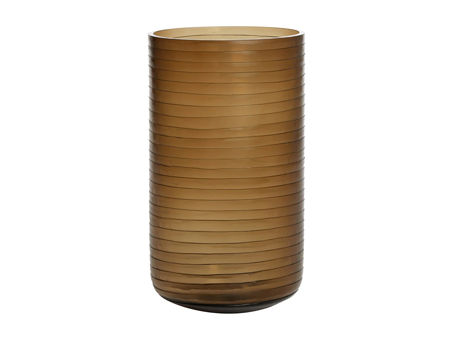 Vase RUMI - Ø22,5x41cm - Marron