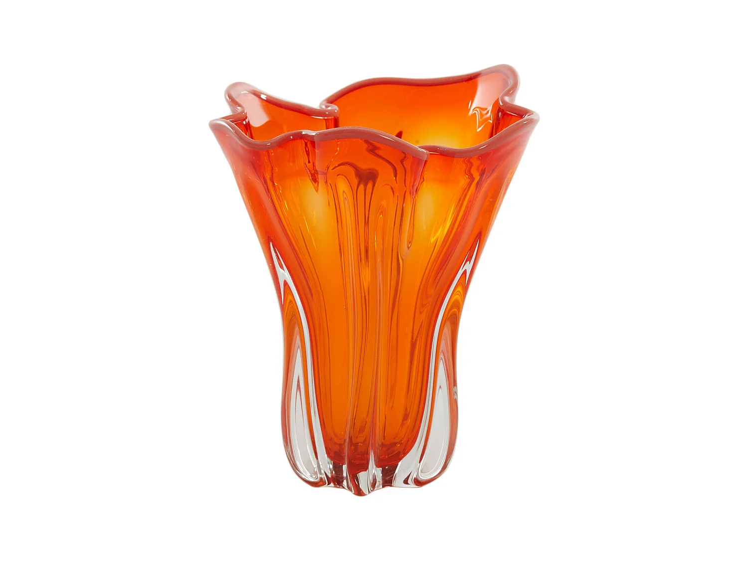 Vase KAZUNO - Ø22x27cm - Orange