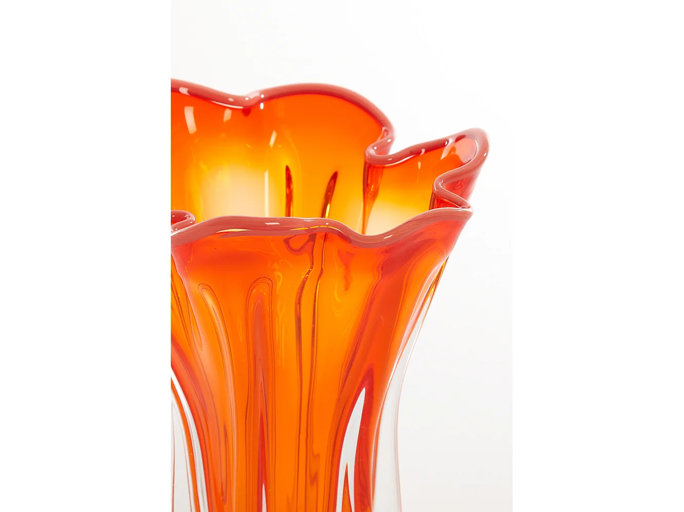 Vase KAZUNO - Ø22x27cm - Orange