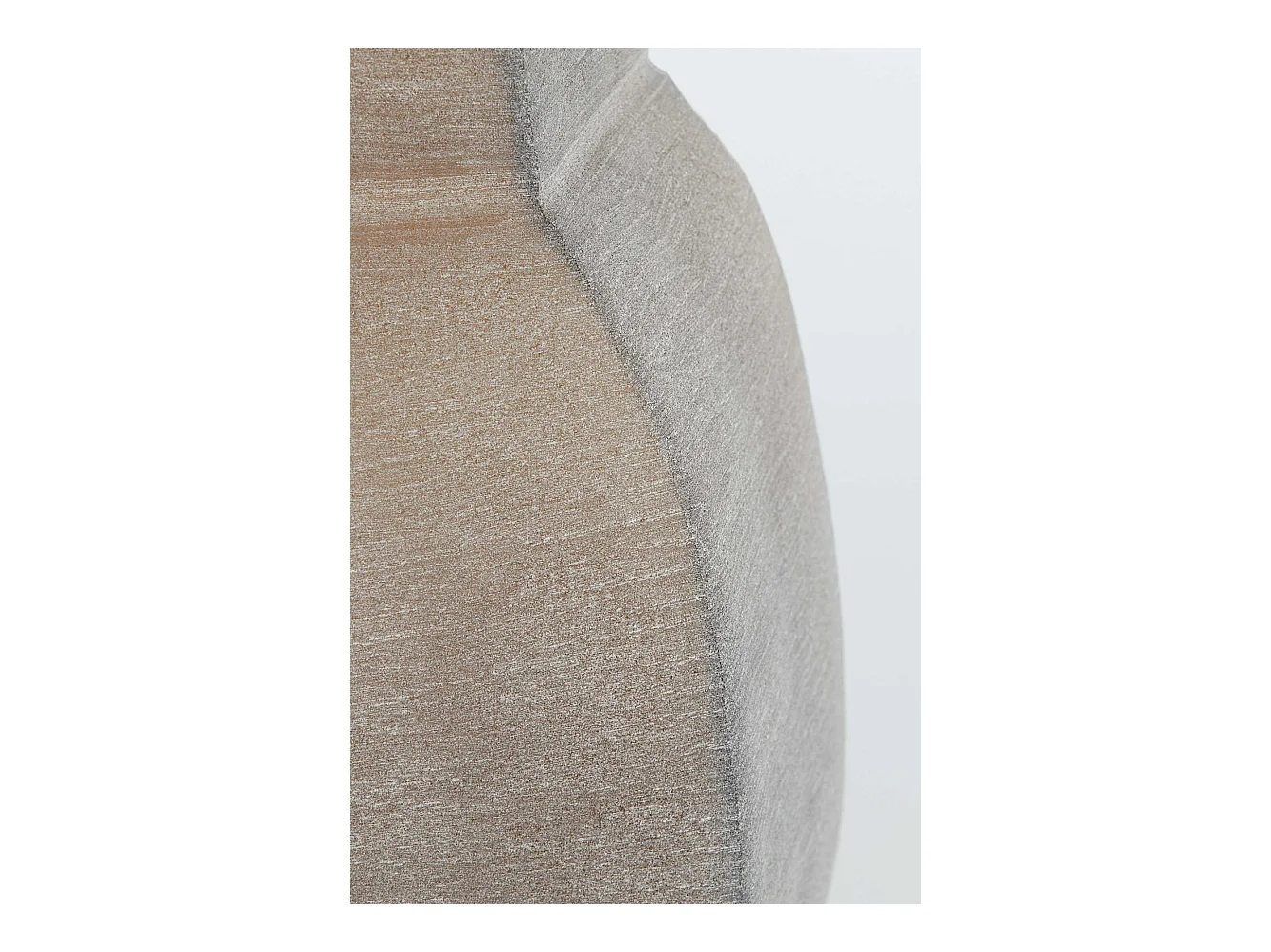 Jarrón VELIKO - 26,5x25,5x27cm - Marrón