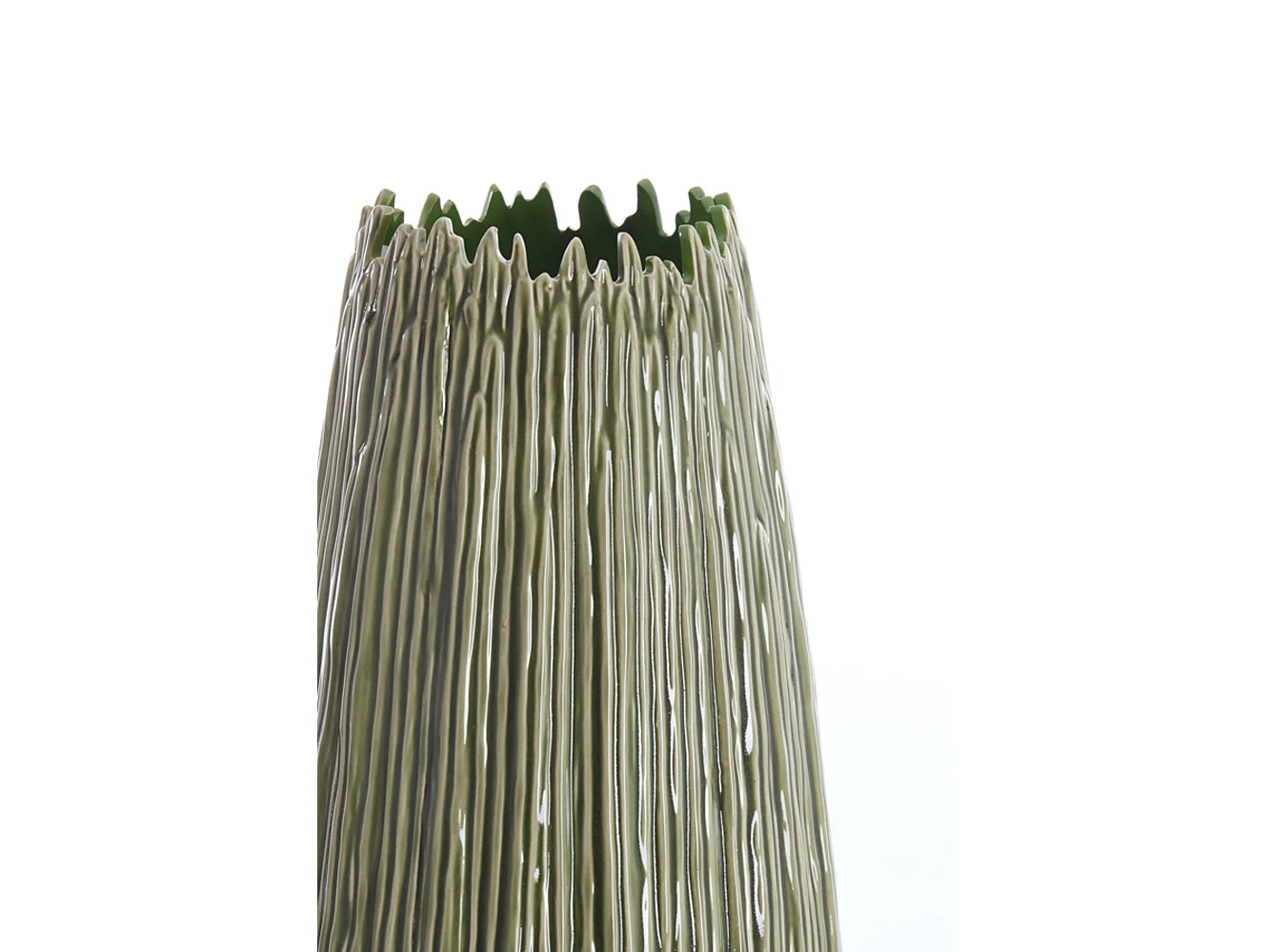 Vase KOPRA - Ø30,5x65cm - Vert