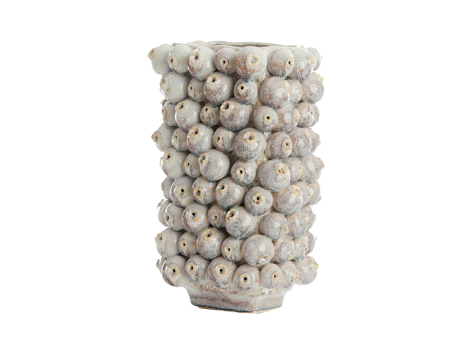 Vase NITALI - 24,5x18,5x37,5cm - Marron