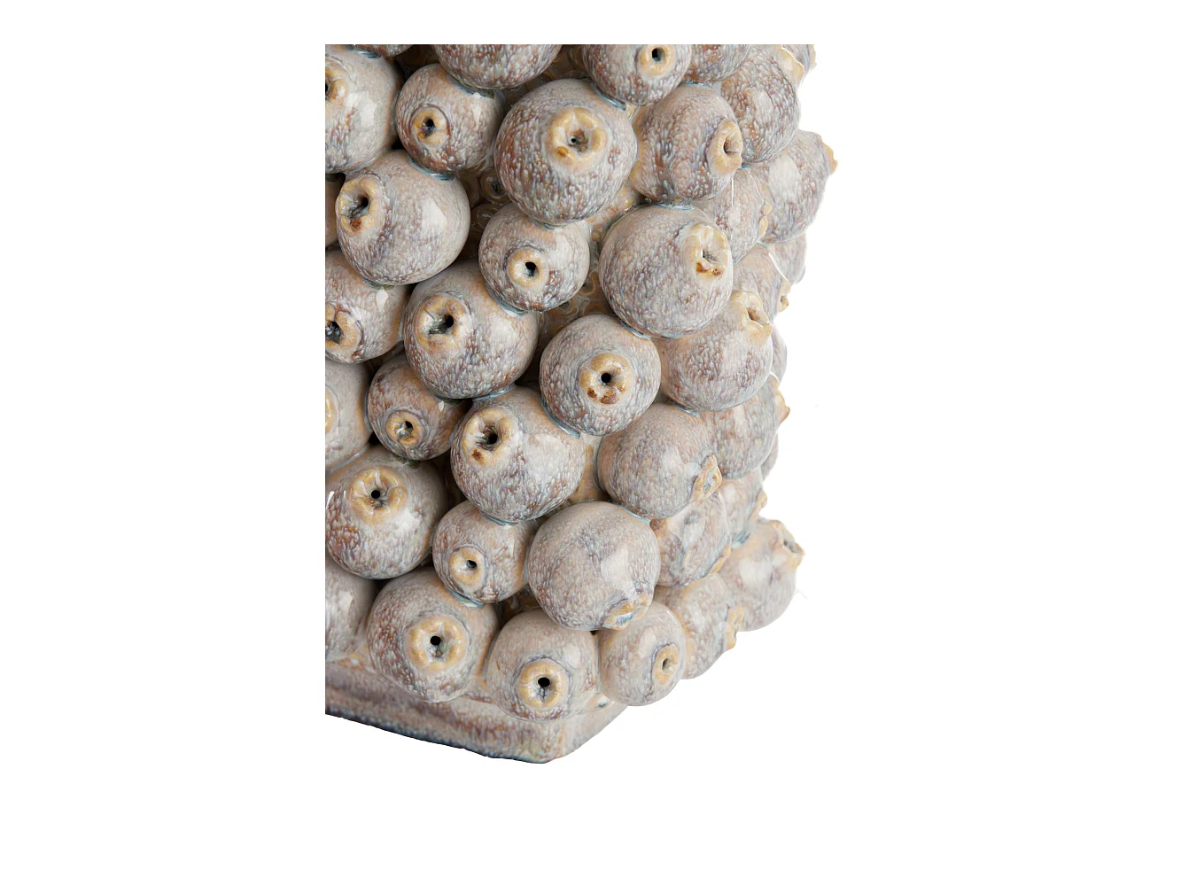 Vase NITALI - 24,5x18,5x37,5cm - Marron