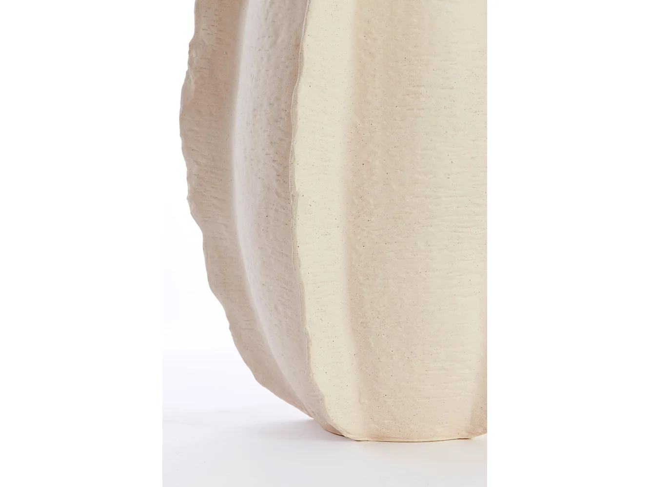 Vase KELAPA - 37x36x66,5cm - Blanc
