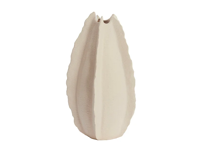 Vase KELAPA - 37x36x66,5cm - Blanc