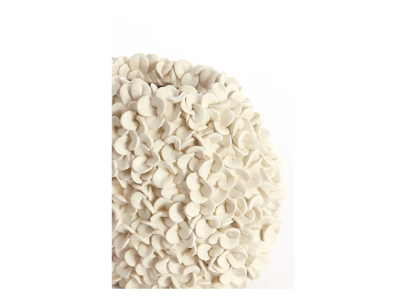 Vase PHYLIA - 31,5x17x28cm - Blanc
