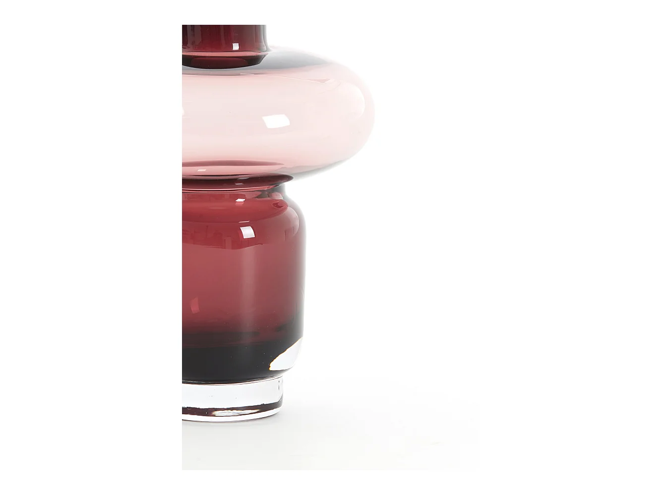 Vase RYNX - Ø14,5x19cm - Violet