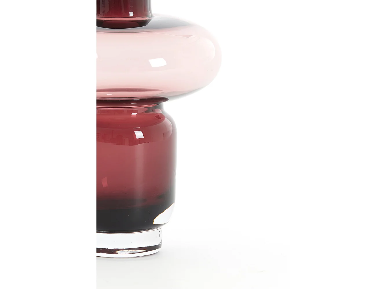 Vase RYNX - Ø14,5x19cm - Violet